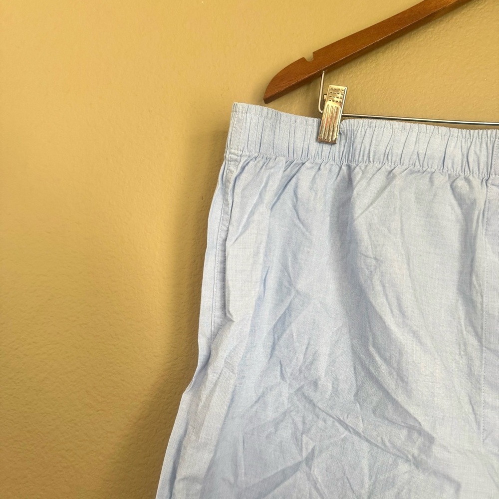 Lands’ End MENS Cotton Lightweight Pajama Shorts Blue Size 48 - Picture 4 of 6